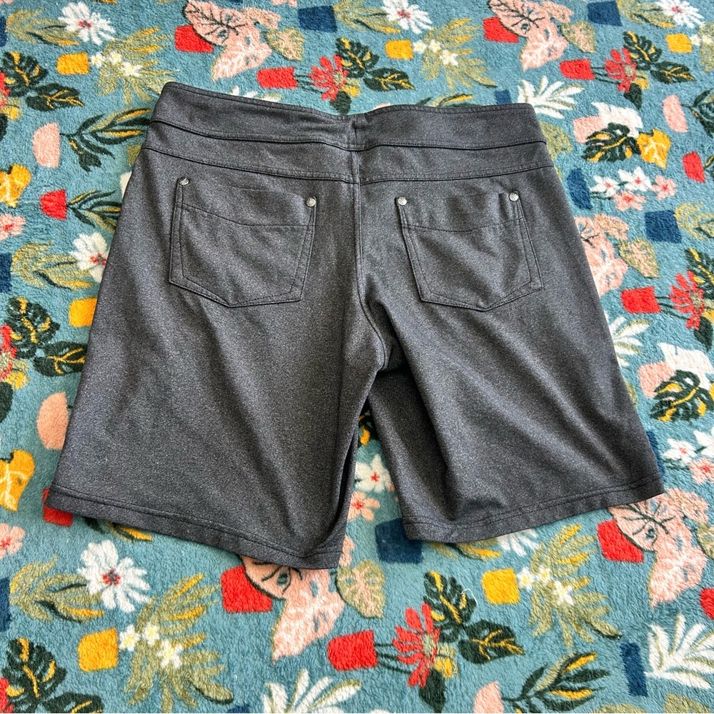 Athleta dark gray drawstring hiking Bermuda shorts - Picture 9 of 9